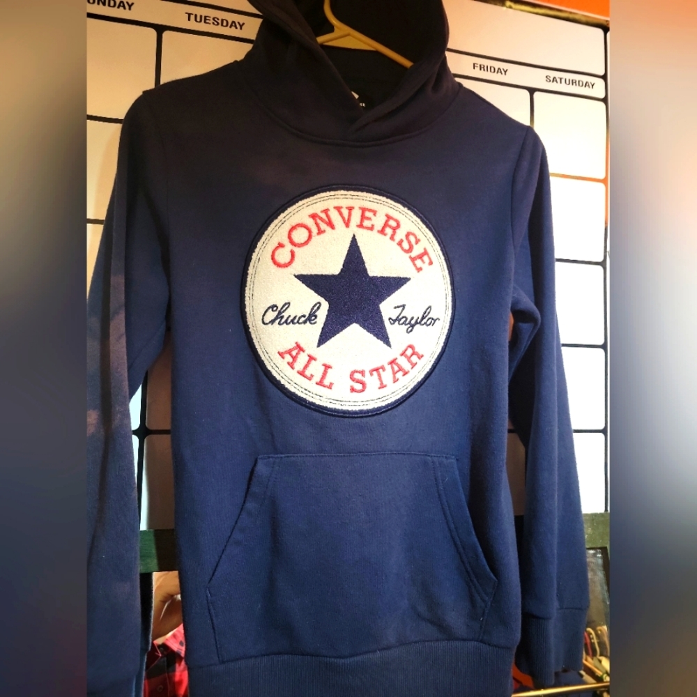 Converse youth hooded sweatshirt